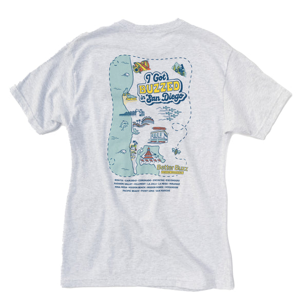 San Diego Buzz Tee - Better Buzz Coffee