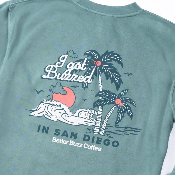 Buzzed in SD Crewneck - Better Buzz Coffee