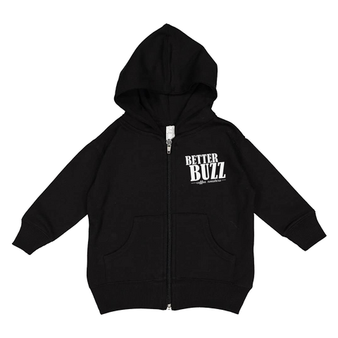 Life's Better Buzzed Toddler Hoodie - Better Buzz Coffee